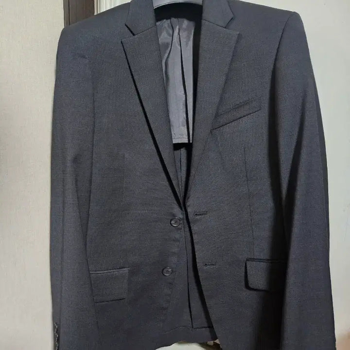 [BUNJANG] SIEG Charcoal Suit Set / SIEG 지이크 남성 정장 세트 차콜 97 78사이즈