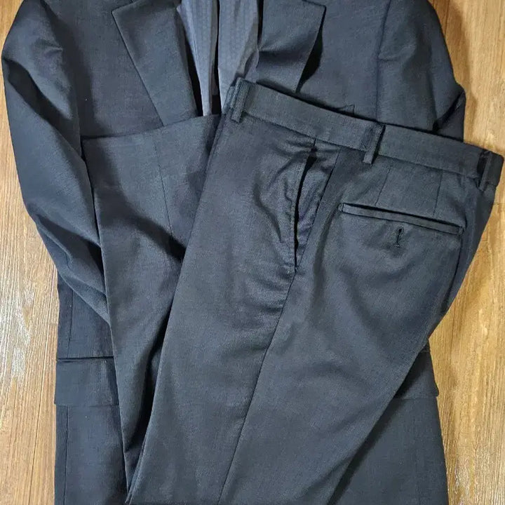 [BUNJANG] SIEG Charcoal Suit Set / SIEG 지이크 남성 정장 세트 차콜 97 78사이즈