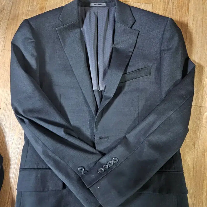 [BUNJANG] SIEG Charcoal Suit Set / SIEG 지이크 남성 정장 세트 차콜 97 78사이즈