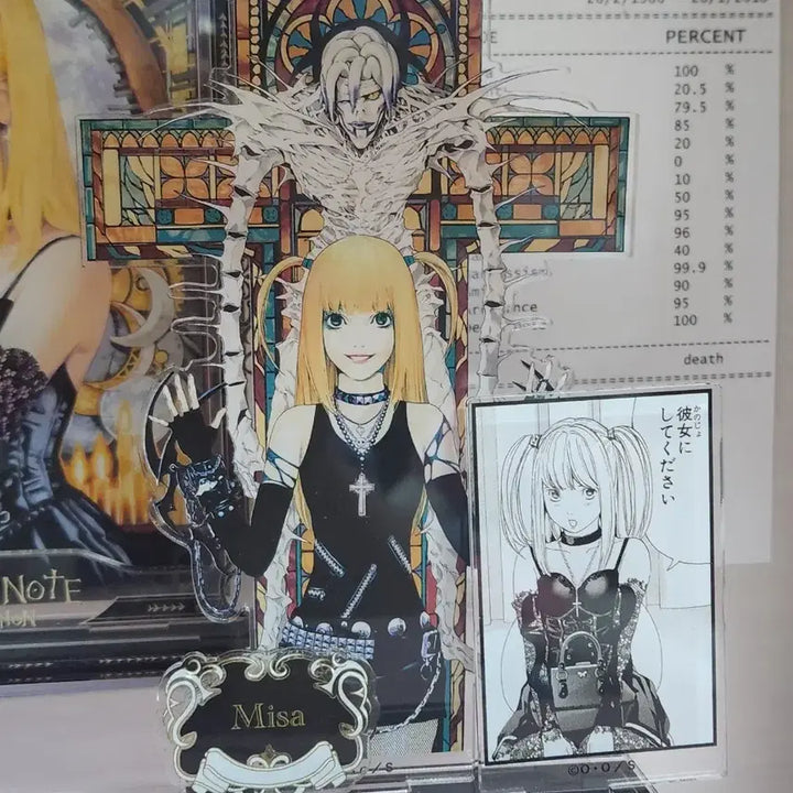 [BUNJANG] Death Note Misa Acrylic Stand / 데스노트 미사 원화전 아크릴 스탠드