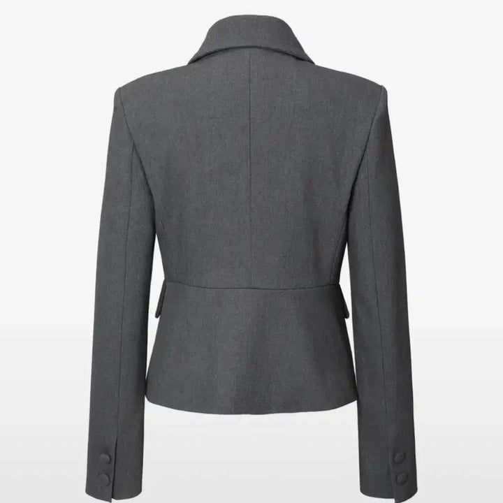 [BUNJANG] Kakhi Point Tailored Jacket Gray / 카키포인트 테일러드 자켓 그레이