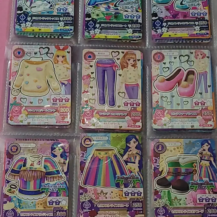 [BUNJANG] Aikatsu! Season 1 Japanese Version Anime Goods Set / 아이엠스타 아이카츠 1기 일판 별자리 동화 등
