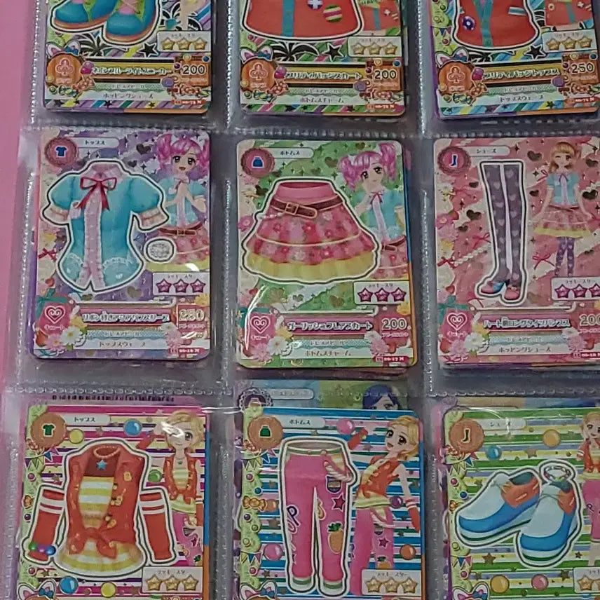 [BUNJANG] Aikatsu! Season 1 Japanese Version Anime Goods Set / 아이엠스타 아이카츠 1기 일판 별자리 동화 등