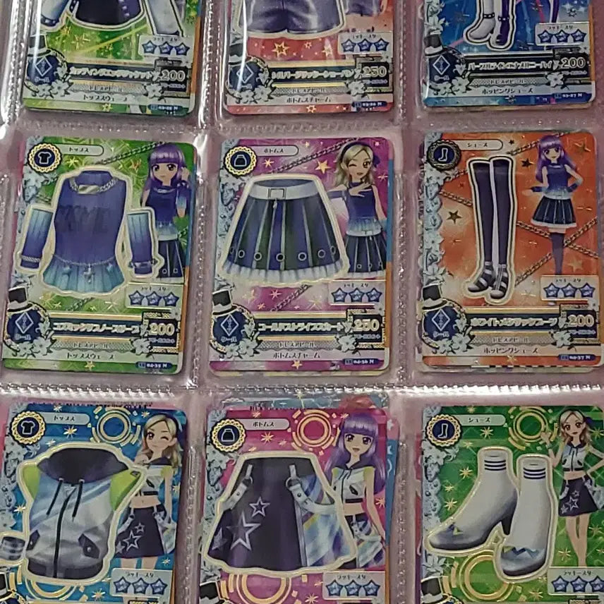 [BUNJANG] Aikatsu! Season 1 Japanese Version Anime Goods Set / 아이엠스타 아이카츠 1기 일판 별자리 동화 등