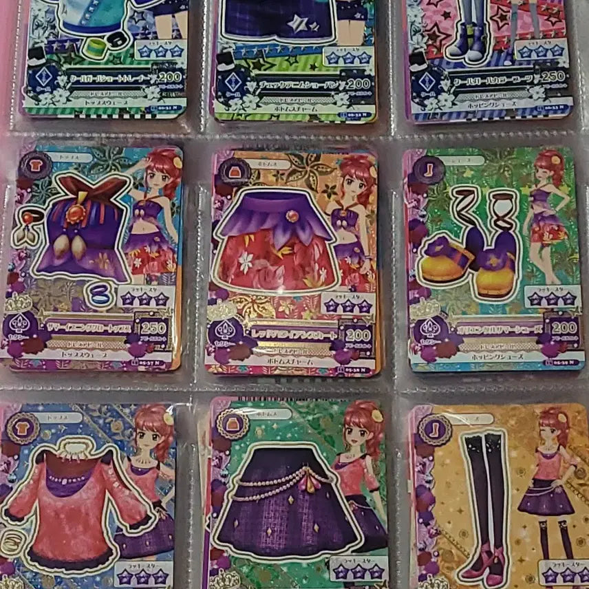 [BUNJANG] Aikatsu! Season 1 Japanese Version Anime Goods Set / 아이엠스타 아이카츠 1기 일판 별자리 동화 등