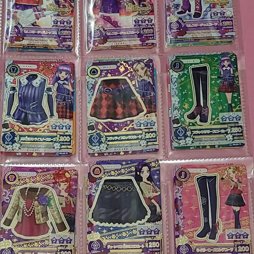 [BUNJANG] Aikatsu! Season 1 Japanese Version Anime Goods Set / 아이엠스타 아이카츠 1기 일판 별자리 동화 등