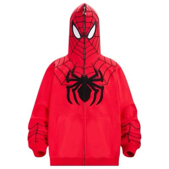 [BUNJANG] Kakazi Spider-Man Hooded Zip-Up / 카카지 스파이더맨 후드집업