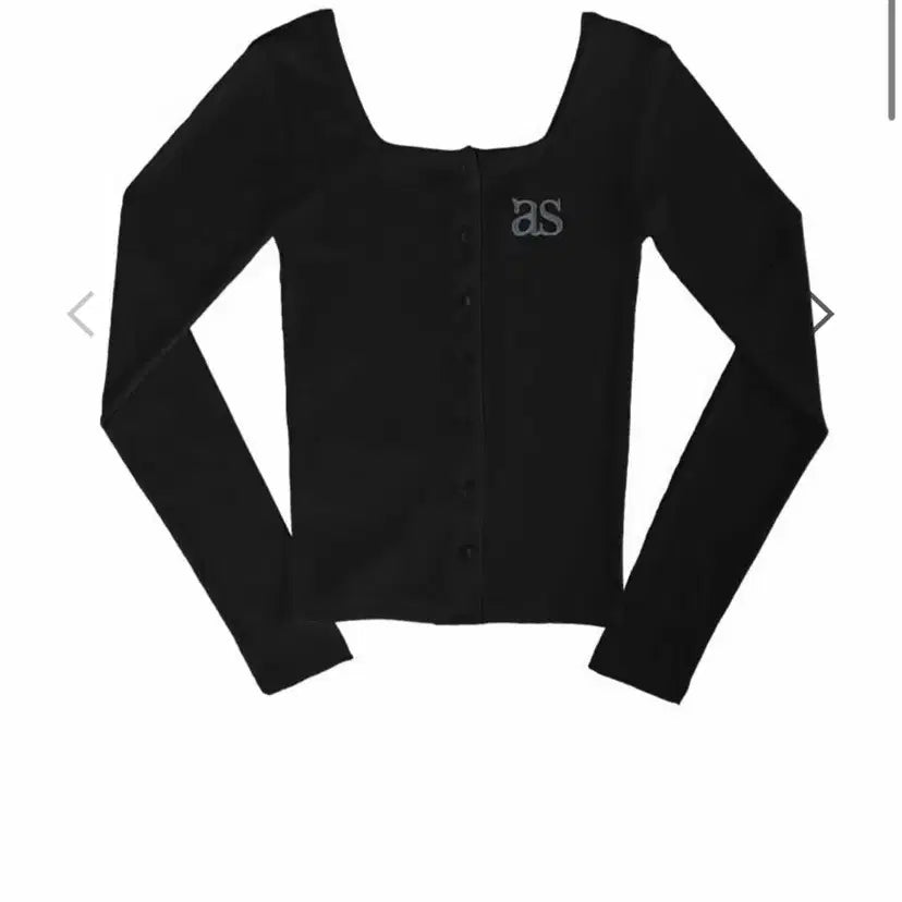 [SOLD OUT] 애즈온 시실리 가디건 블랙