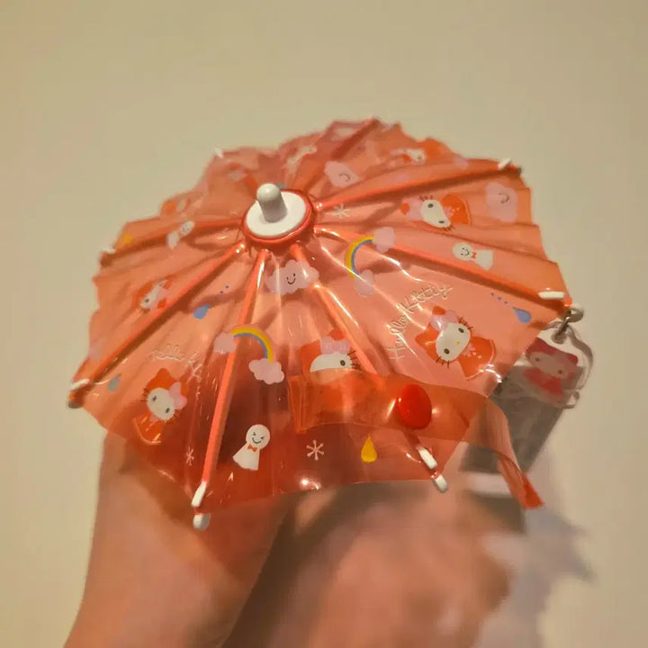[BUNJANG] Sanrio Happy Rainy Days Series Kitty Umbrella Keyring / 산리오 해피레인데이즈 시리즈 키티 우산키링(택0)