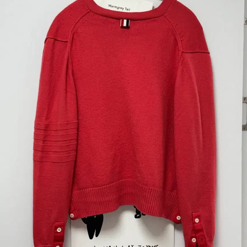 [BUNJANG] Thom Browne Red Cardigan / 착샷o)톰브라운 레드 가디건 정가 100만원 이상 3사이즈 남녀가능