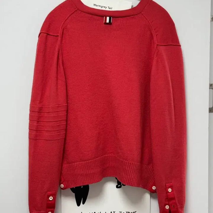 [BUNJANG] Thom Browne Red Cardigan / 착샷o)톰브라운 레드 가디건 정가 100만원 이상 3사이즈 남녀가능