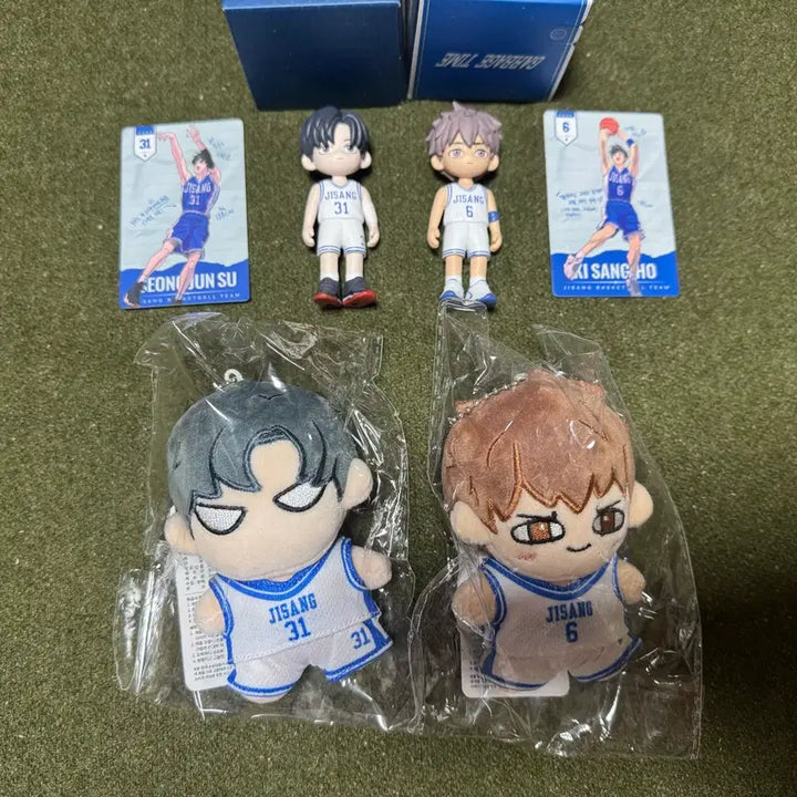 [BUNJANG] GABAGE TIME Seong Jun-su & Gi Sang-ho Figures & Jjakppung Doll Bundle Set / 가비지타임 성준수 기상호 피규어 작뿡인형 일괄
