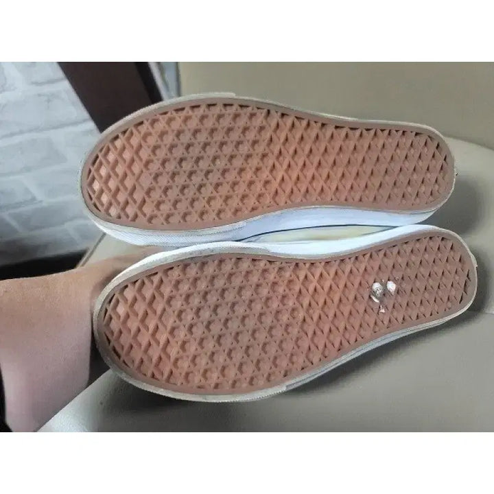 [BUNJANG] Vans Slip-On Sneakers / VANS 반스 스케이트보드정품 508357 아이보리블랙 슬립온 250mm