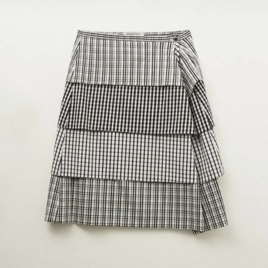 [BUNJANG] Fivs Fivs Checkered Skirt / 피브스피브스 체크 스커트
