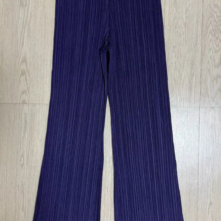 [BUNJANG] Pleats Please Wide Pants Purple Size 3 / 플리츠 플리즈 와이드 팬츠 퍼플3사이즈