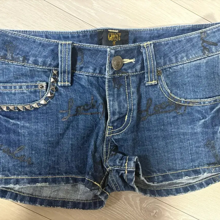 [BUNJANG] Ghost of Harlem Japanese Vintage Denim Shorts / 고스트오브할렘 ghost of harlem 일본 빈티지 데님 청반바지