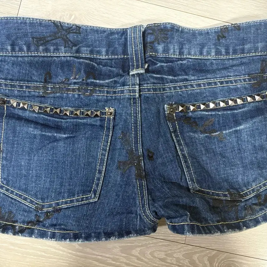 [BUNJANG] Ghost of Harlem Japanese Vintage Denim Shorts / 고스트오브할렘 ghost of harlem 일본 빈티지 데님 청반바지