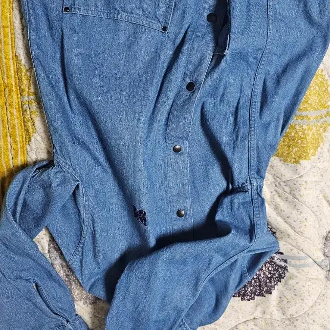 [BUNJANG] Needles United Arrows Denim Work Jacket / 니들스 유나이티드 에로우 데님 워크자켓 판매합니다.