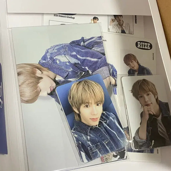 [BUNJANG] RIIZE 2024 Season's Greetings & Album Bundle Set / RIIZE 라이즈 2024 시즌그리팅 (원빈 셀피 포카 포함) & 앨범