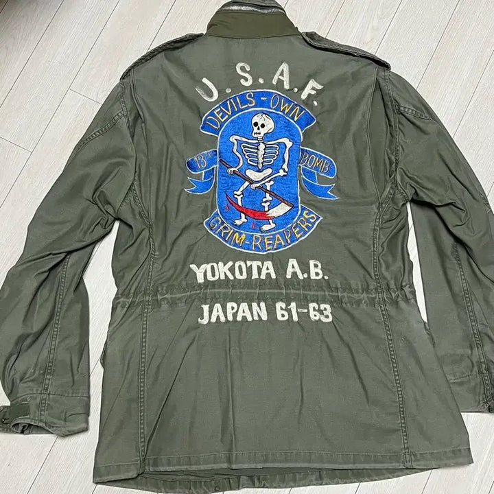 [BUNJANG] US Army M65 Field Jacket Sage Green (M) / US ARMY 야상 M65필드자켓 세이지그린 M사이즈추정