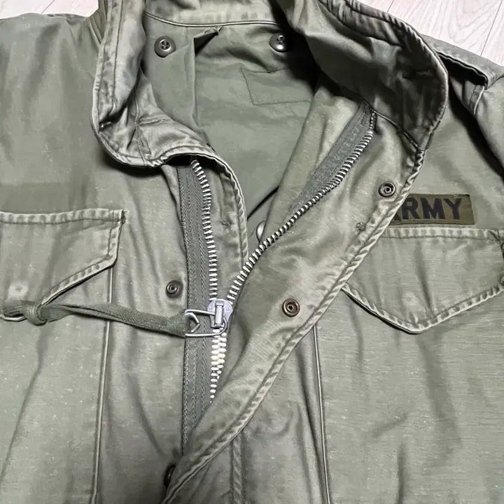 [BUNJANG] US Army M65 Field Jacket Sage Green (M) / US ARMY 야상 M65필드자켓 세이지그린 M사이즈추정