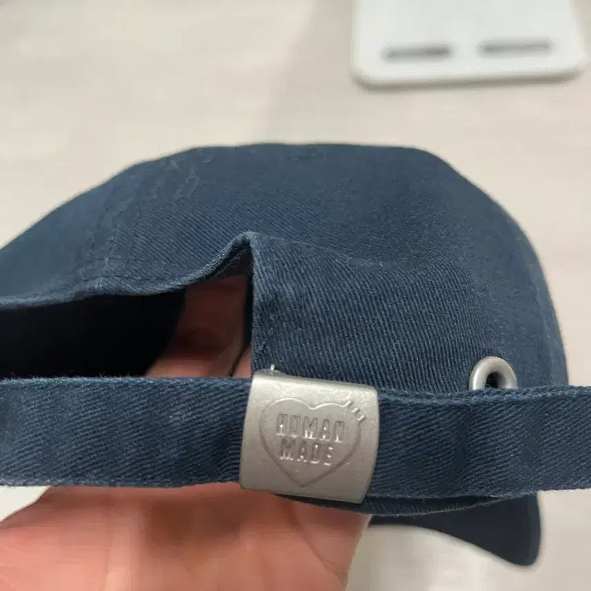 [BUNJANG] Human Made 6-Panel Ball Cap Navy / 휴먼메이드 6패널 볼갭 네이비