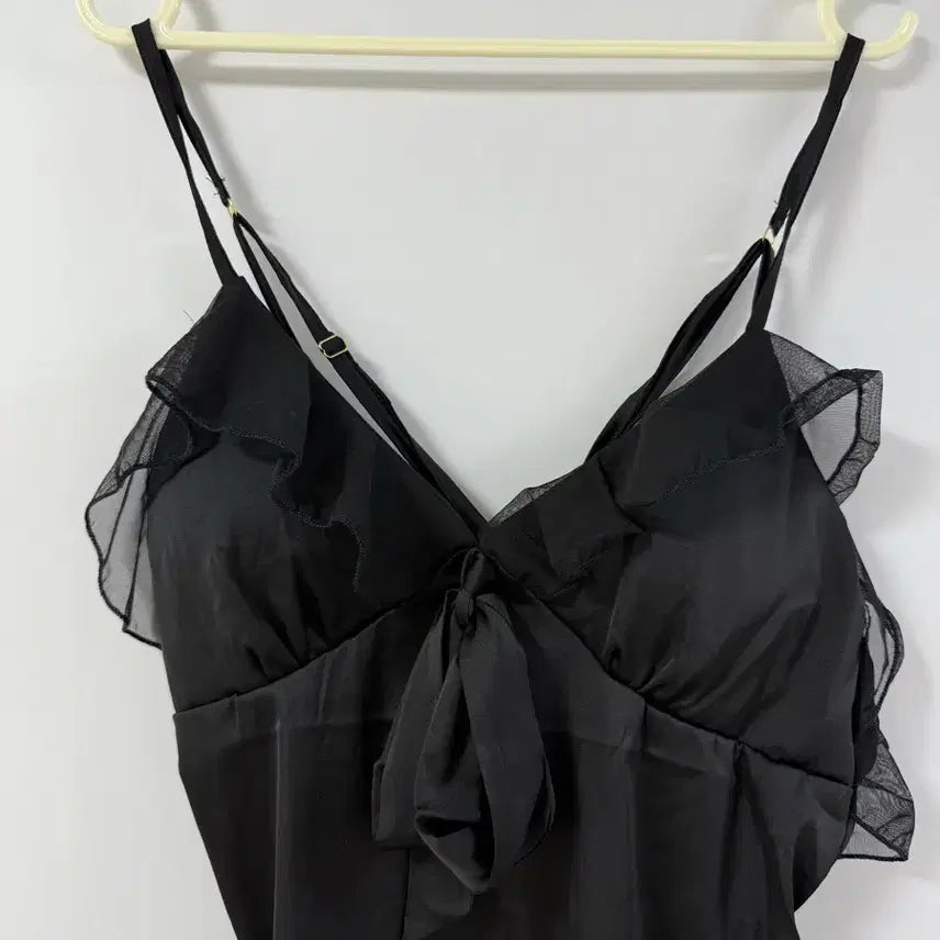 [BUNJANG] Black Lace Slip Dress / 블랙 레이스 슬립-새제품