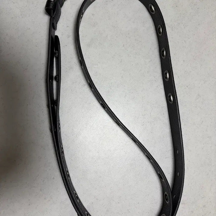 [BUNJANG] FST Leather Long Belt / 포스센스티브 FST 레더 롱 벨트