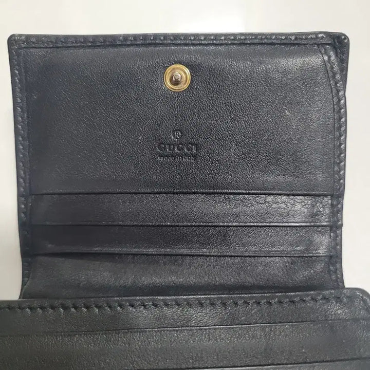 [BUNJANG] Gucci Marmont Matelassé Bifold Wallet / 구찌 마몬트 마틀라세 중지갑 블랙 GG로고