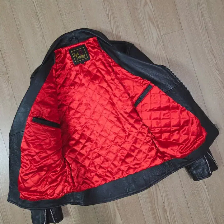 [BUNJANG] Genuine Leather Black Rider Jacket / ECHTES LEDER 블랙 레더 라이더 재킷