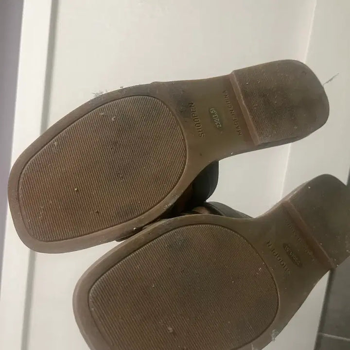 [BUNJANG] Shoopen Strap Slippers Khaki 230mm / (1회착용)슈펜 스트랩 슬리퍼 카키색 230사이즈