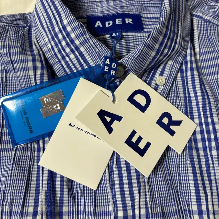 [BUNJANG] Ader Error Elber Shirt Blue / a1 아더에러 elber shirt blue 엘버 셔츠 블루