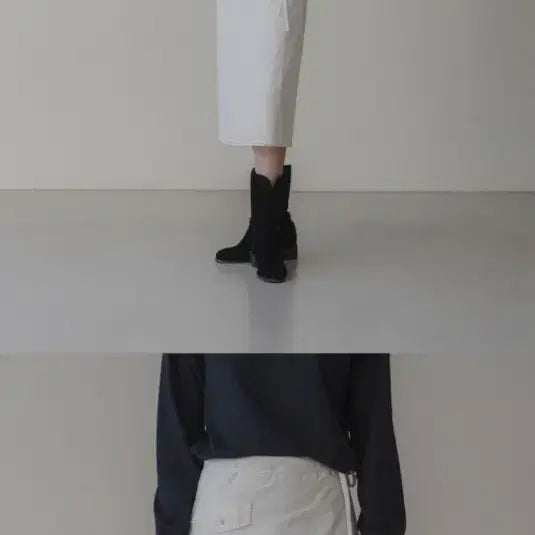 [BUNJANG] Dummyton Wrap Skirt / 더미튼 랩스커트 (새상품)