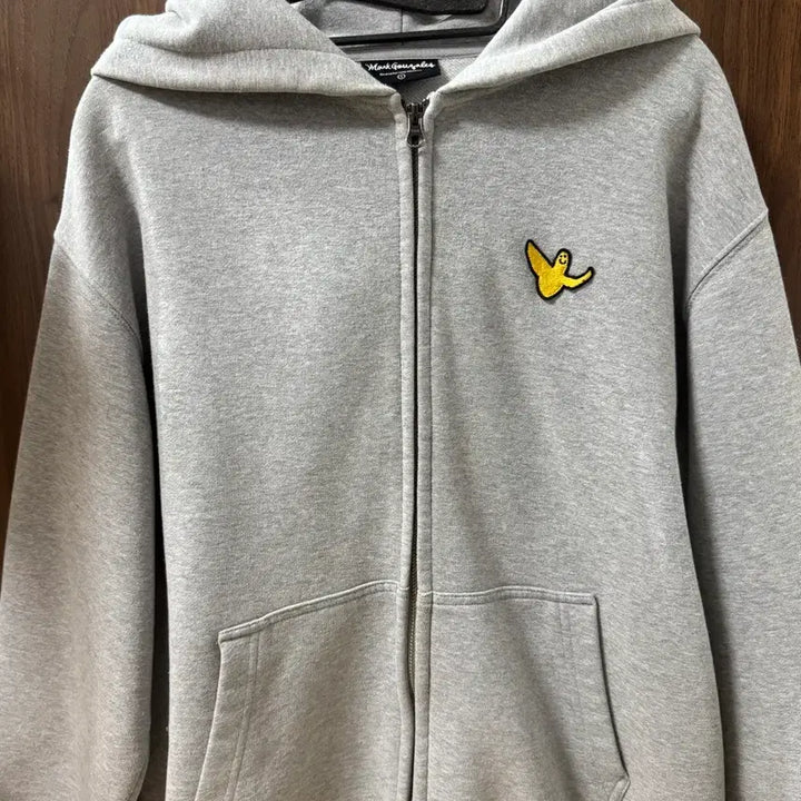 [BUNJANG] Mark Gonzales Gray Hoodie S / 마크곤잘레스 회색 후드집업 S