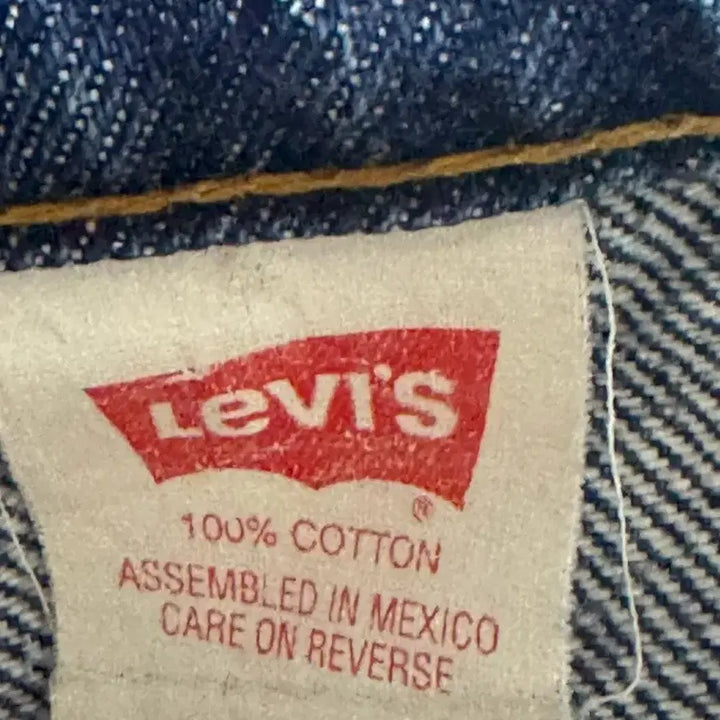 [BUNJANG] Levi's 505 Orange Tab Denim Jeans / 90s 리바이스 빈티지 505 데님 W42 L32 오렌지탭