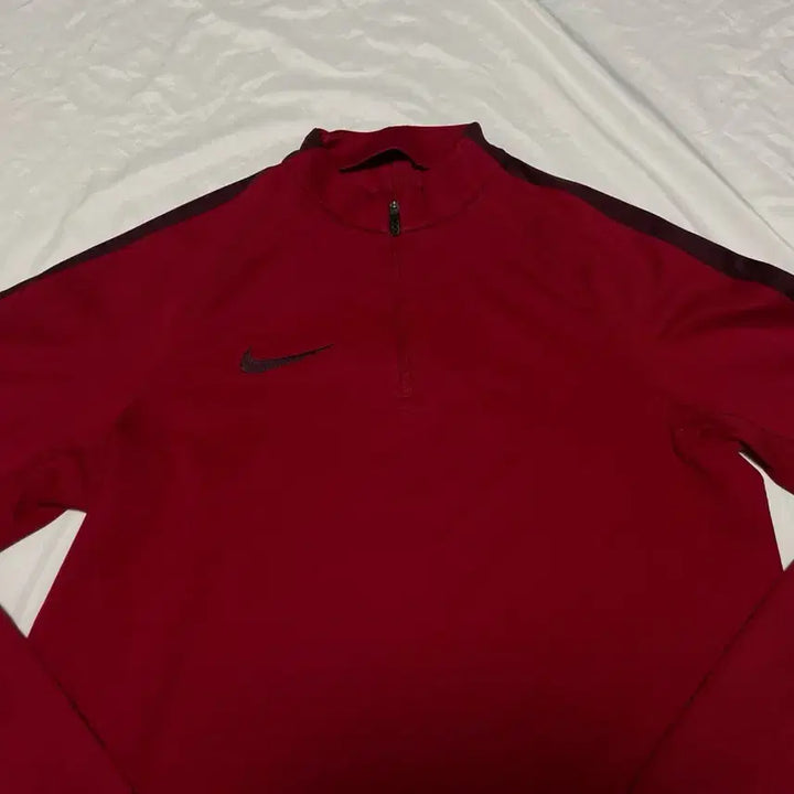 [BUNJANG] Nike Running Half-Zip Red Top / 나이키 러닝 하프집업 레드