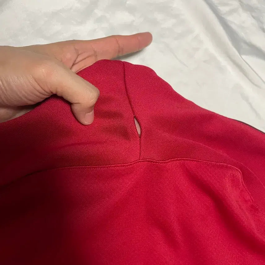 [BUNJANG] Nike Running Half-Zip Red Top / 나이키 러닝 하프집업 레드