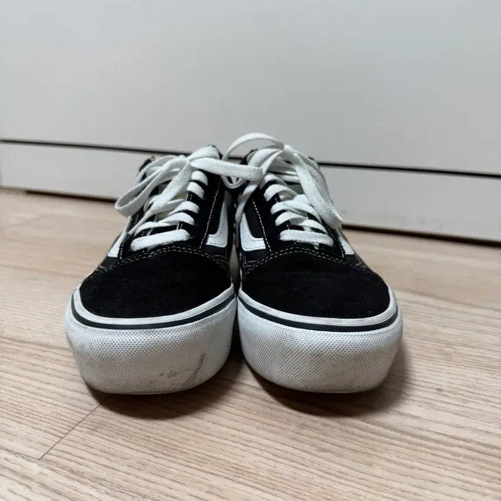 [BUNJANG] Vans Old Skool Platform Black Sneakers / 반스 올드스쿨 플랫폼 블랙 (240)