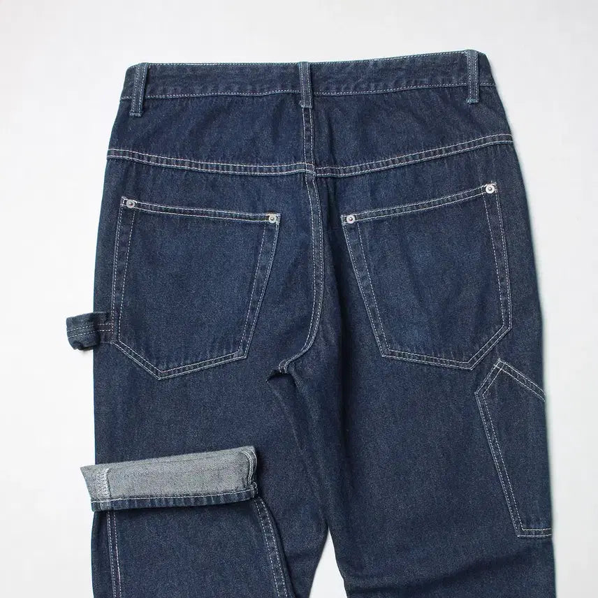 [BUNJANG] Carpenter Denim Pants 8-Part Tapered 175 / 30 카펜터 데님팬츠 8부테이퍼 175