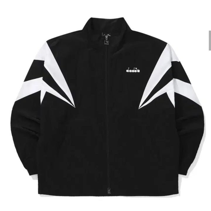 [BUNJANG] Diadora Windbreaker Jacket / 2XL 디아도라 블랙/화이트 바람막이 자켓