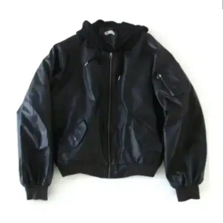 [SOLD OUT] 디에이디 후드 가죽 패딩 점퍼