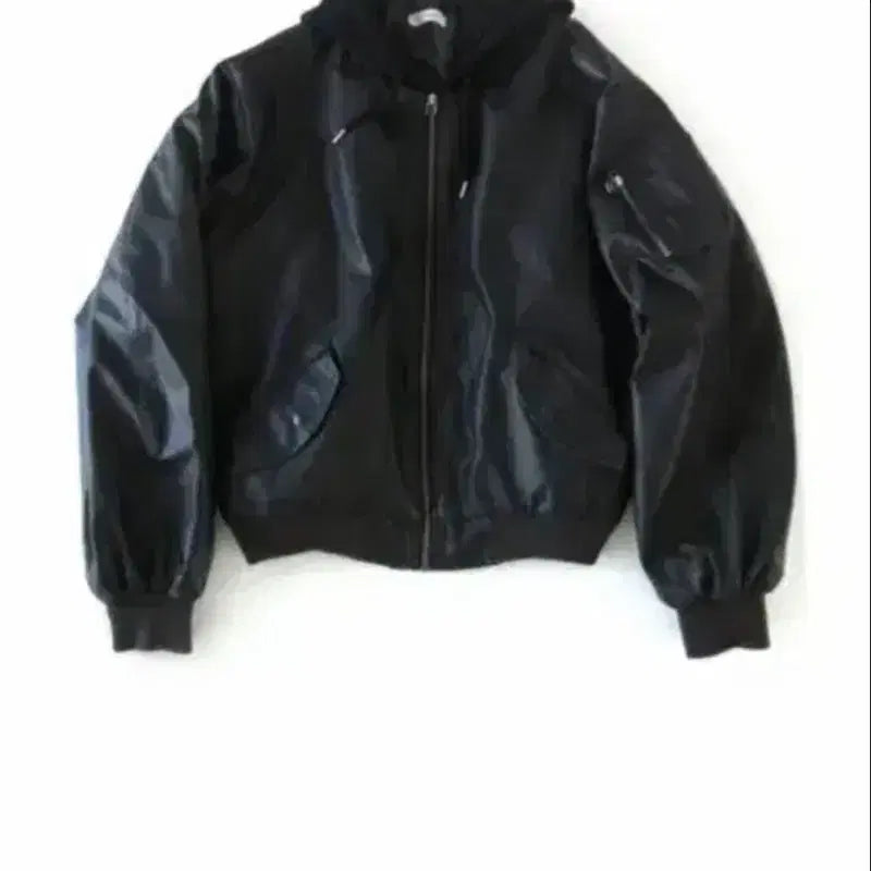 [SOLD OUT] 디에이디 후드 가죽 패딩 점퍼