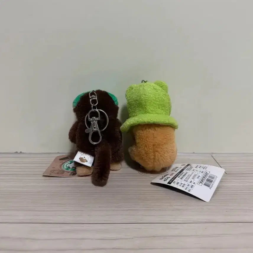 [BUNJANG] Raccosang Coffee Frog Plush Keyring Bundle Set / [일괄] 랏코상 커피 개구리 인형 키링 세트