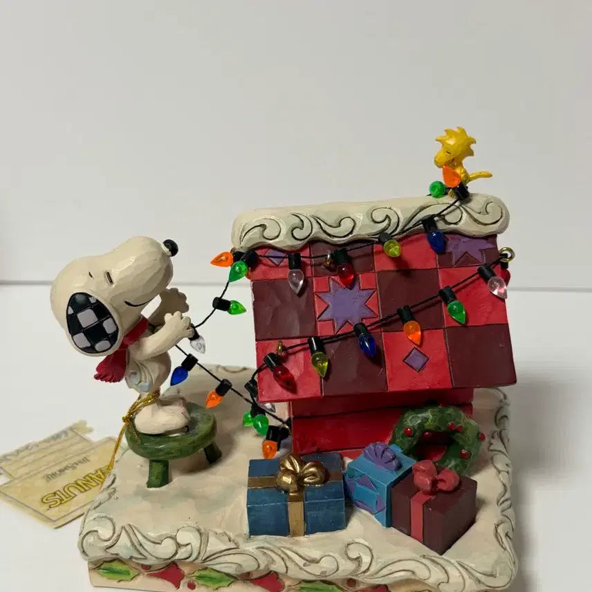 [BUNJANG] Jim Shore Snoopy Christmas Ornament Figure / 스누피 짐쇼어 크리스마스 장식 피규어