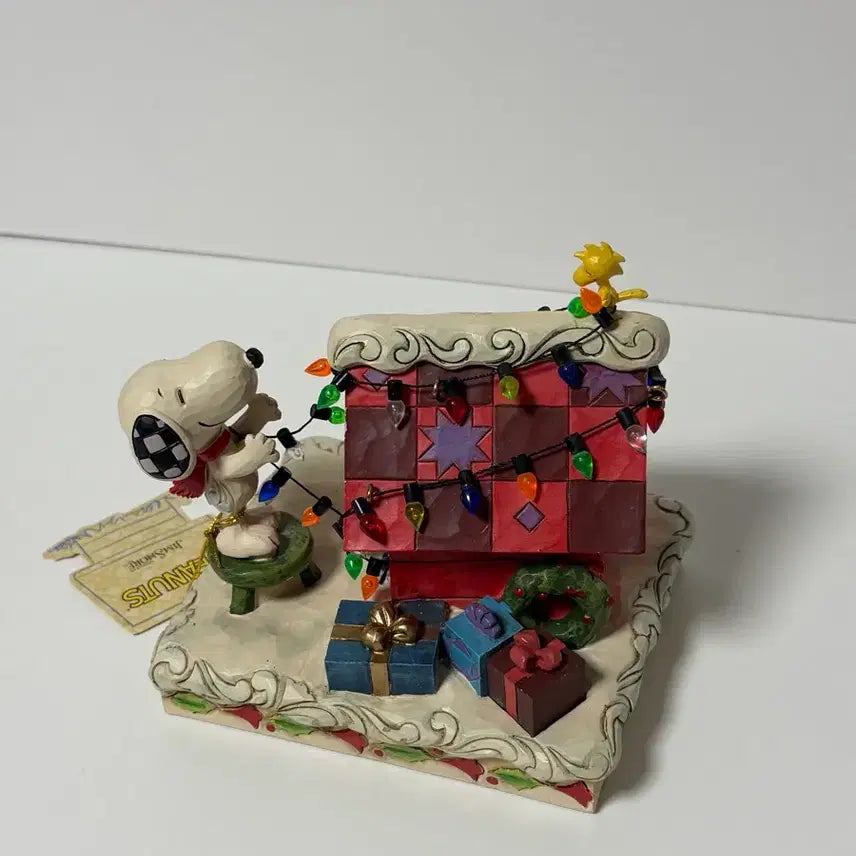 [BUNJANG] Jim Shore Snoopy Christmas Ornament Figure / 스누피 짐쇼어 크리스마스 장식 피규어