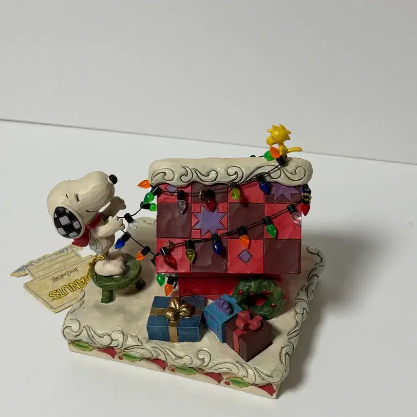 [BUNJANG] Jim Shore Snoopy Christmas Ornament Figure / 스누피 짐쇼어 크리스마스 장식 피규어