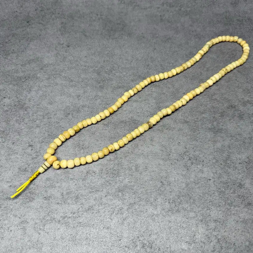 [BUNJANG] Tibetan Camel Bone 108 Prayer Beads / 티벳 낙타 뼈 108 염주