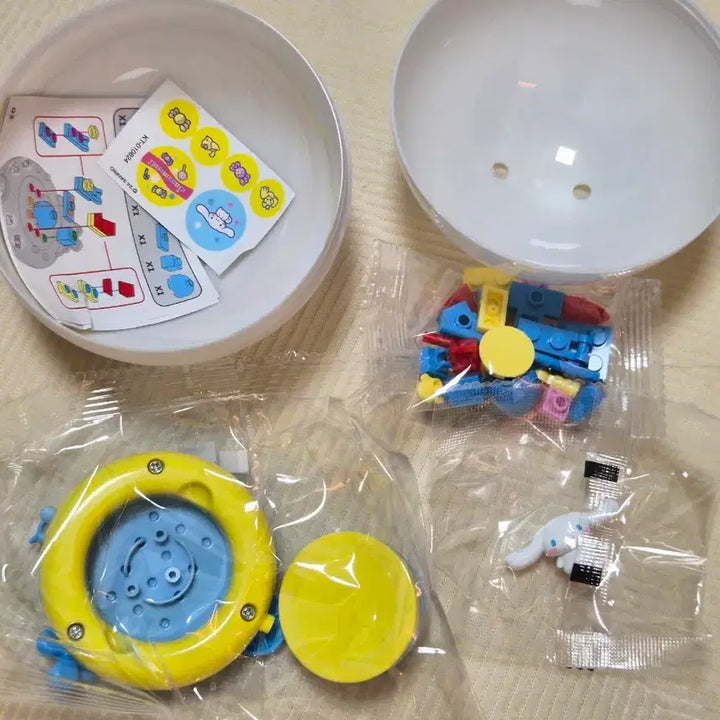 [BUNJANG] Sanrio Cinnamoroll Assemble Stamp Figure / [미개봉] 산리오 가챠 > 시나모롤 조립 스탬프 피규어