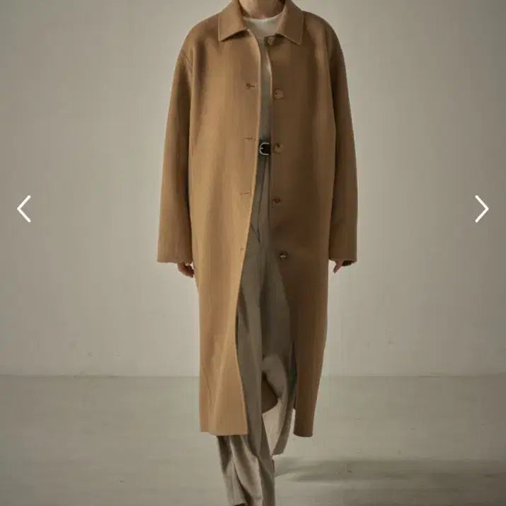 [BUNJANG] Facade Pattern Camel Hair Relax Coat / 파사드패턴 카멜헤어 릴렉스코트