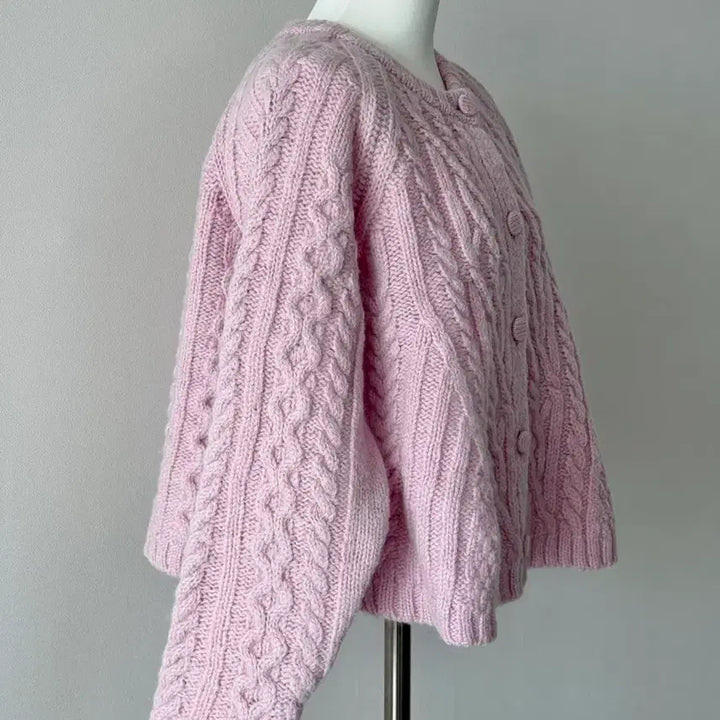 [BUNJANG] Mock Cable Knit Cardigan / 모의 케이블 니트 가디건 / 정가 198,000원